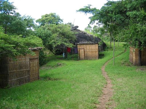The volunteer huts