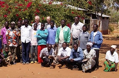 Meeting with Local chiefs and community