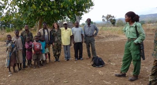 WAG Scout Team with Mphinzi village community